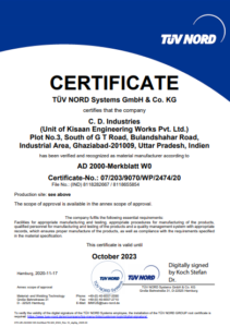 AD 2000 MERKBLATT WO