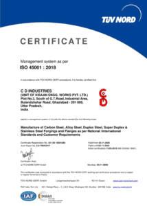 ISO 45001 2018